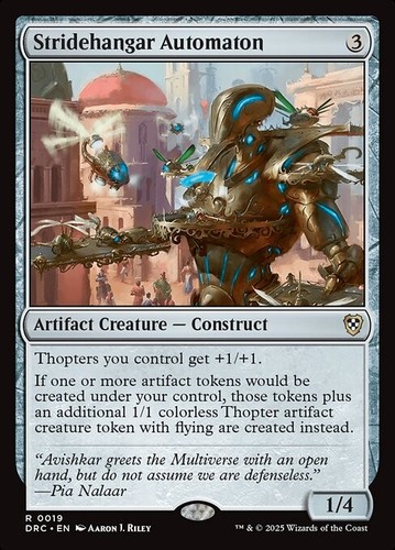 Mtg stridehangar automaton - stridehangar,