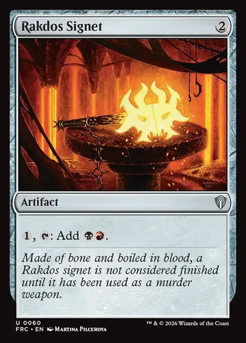 Mtg rakdos signet - *mtg:,