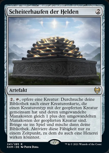 Magic mtg scheiterhaufen - scheiterhaufen, der