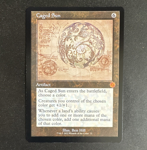 Magic the gathering - caged, sun