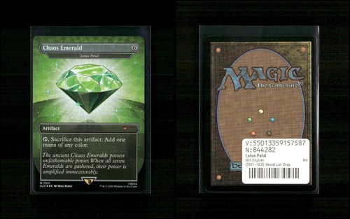 Mtg sonic secret lair chaos - mtg,