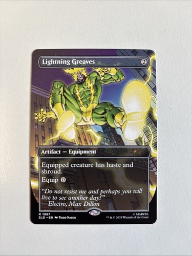 Lightning greaves magic - greaves, the