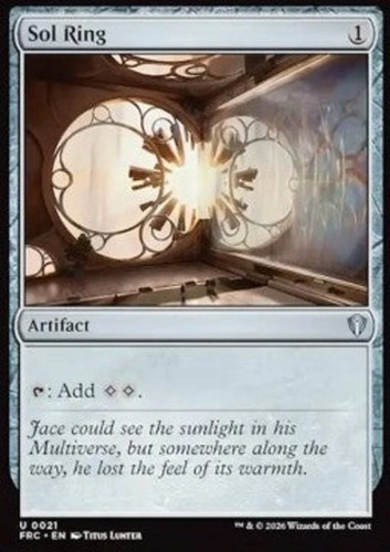 Magic mtg sol - ring, frc-21