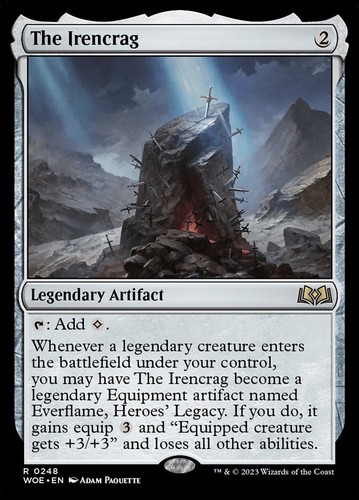 The irencrag near mint - near,