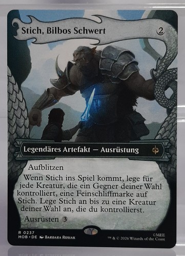 Magic stich bilbos schwert - magic, stich,