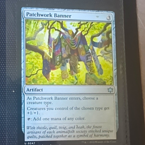 Magic the gathering patchwork - magic:,