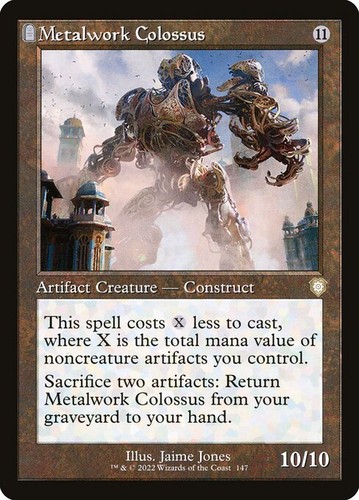 Magic mtg metalwork colossus - magic/mtg,