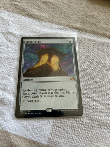Mana crypt 270 mythic - crypt, |