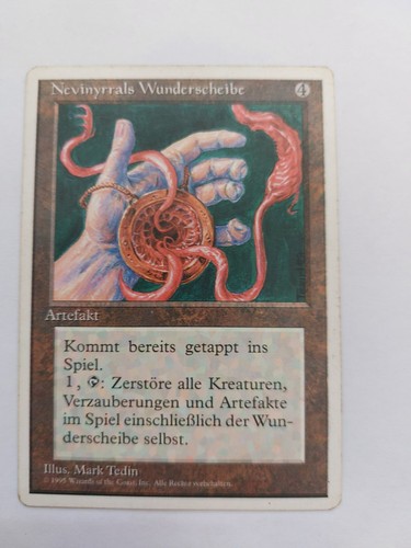 Nevinyrrals wunderscheibe - wunderscheibe,