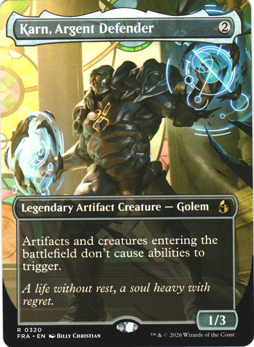 Mtg karn argent defender - karn,,