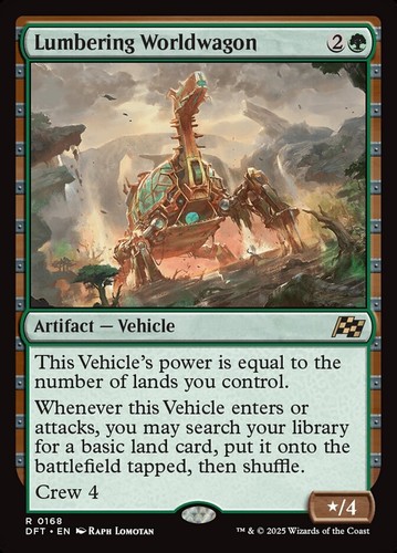 Lumbering worldwagon near - lumbering,