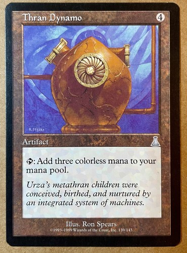 Mtg thran dynamo urza - dynamo, urza’s