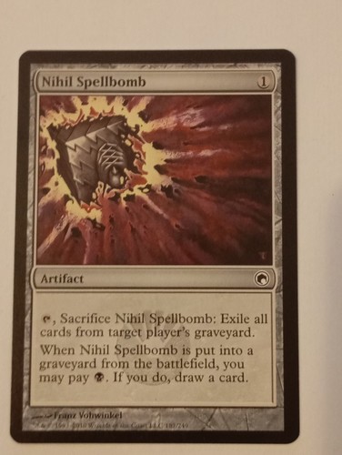 Nihil spellbomb mtg scars - -,