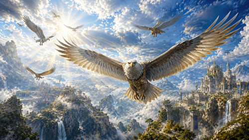 Mtg flying deck - deck, neu